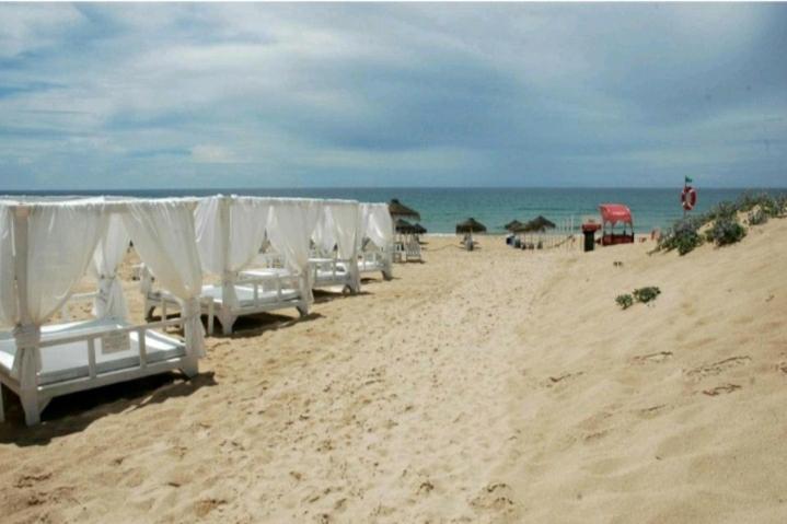 Capitan Beach House Costa da Caparica Bagian luar foto