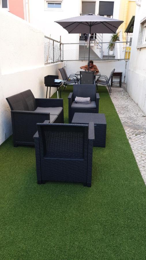 Capitan Beach House Costa da Caparica Bagian luar foto