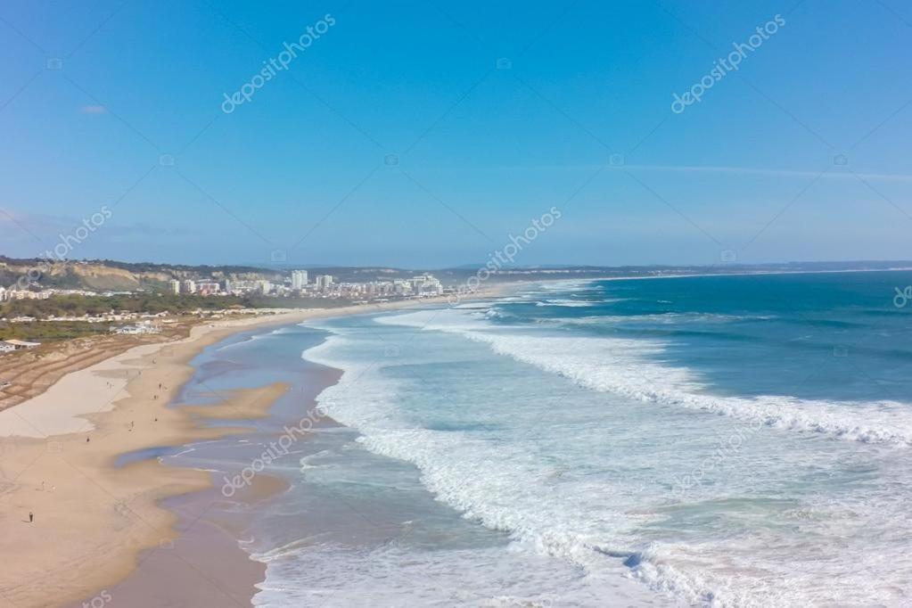 Capitan Beach House Costa da Caparica Bagian luar foto