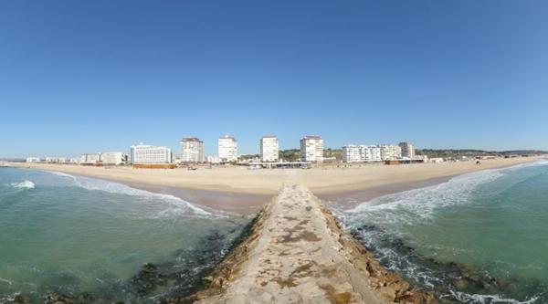 Capitan Beach House Costa da Caparica Bagian luar foto